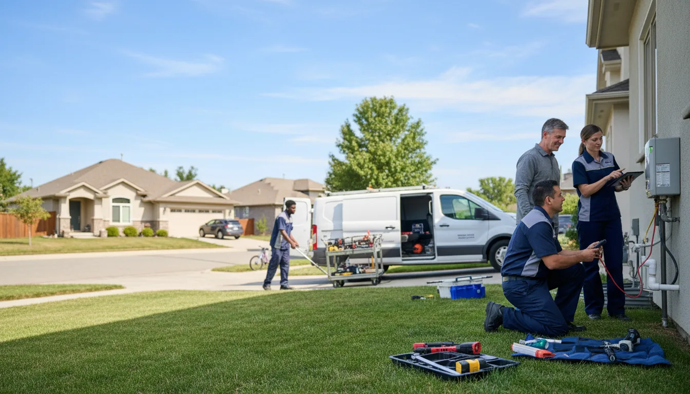 Tankless water heater service in Kingsland, GA